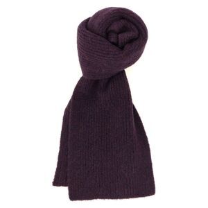 Dries Van Noten Purple Wool Men's Foulard